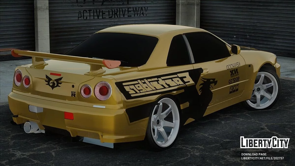 Nissan Skyline R34 / GTA San Andreas