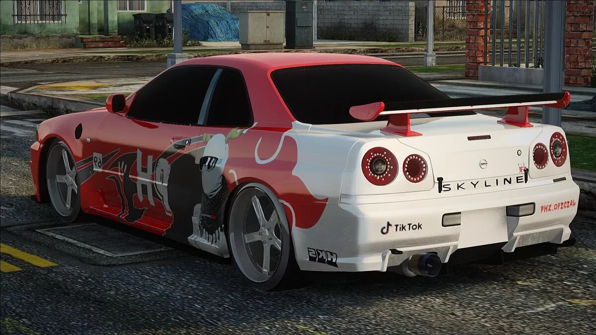 Nissan Skyline R34 / GTA San Andreas
