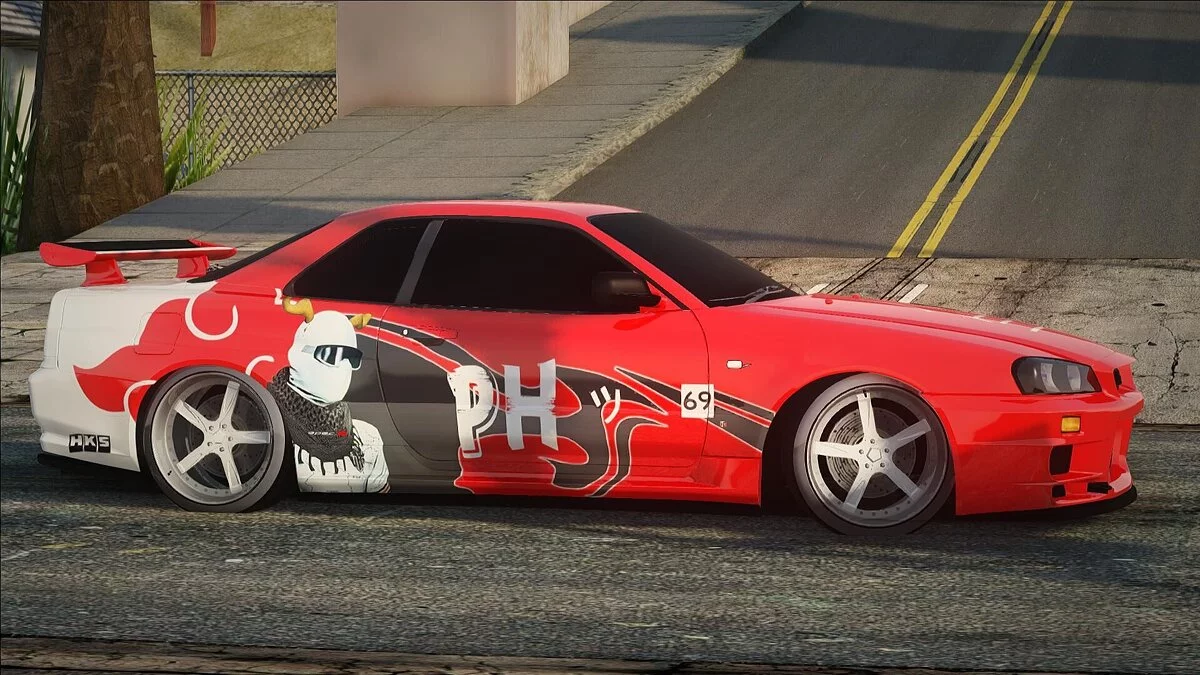 Nissan Skyline R34 / GTA San Andreas