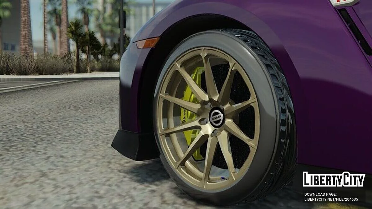 Nissan GT-R 35 T-Spec 2021 Reworked / GTA San Andreas