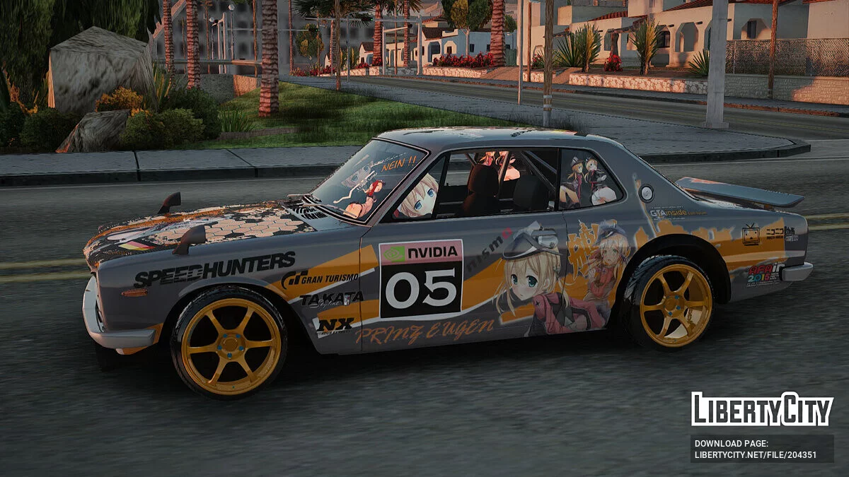 Nissan GT-R Hakosuka 1971 / GTA San Andreas