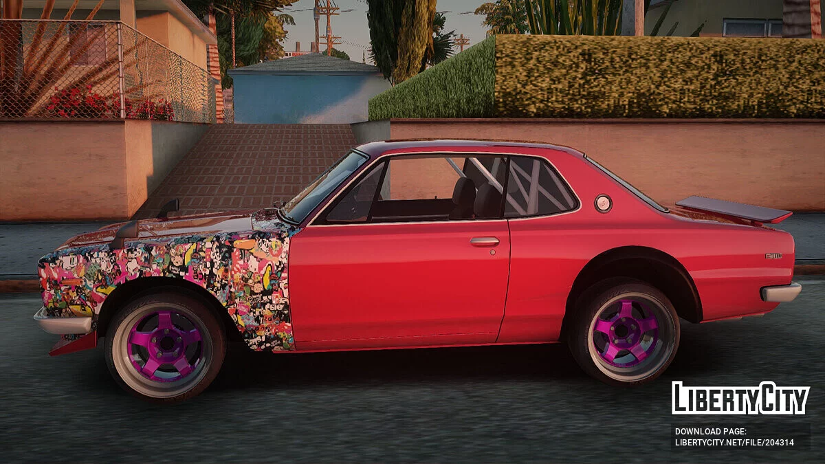 Nissan GT2000 Sticker Bomb / GTA San Andreas