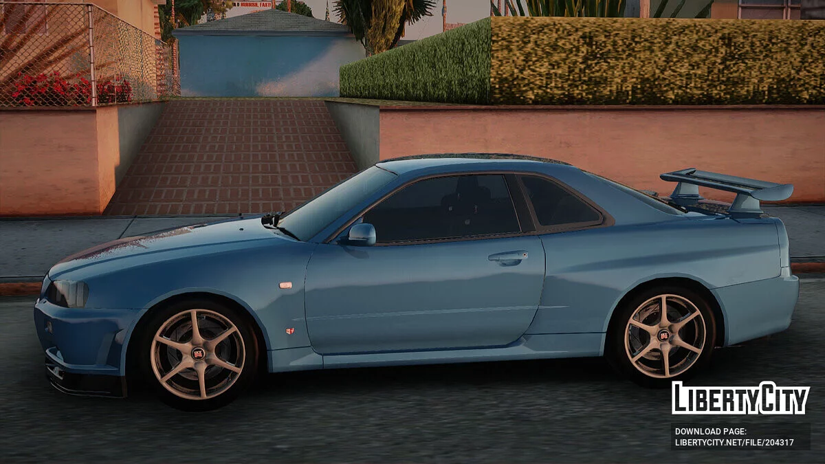 Nissan Skyline GT-R M-Spec Nür 1999 / GTA San Andreas