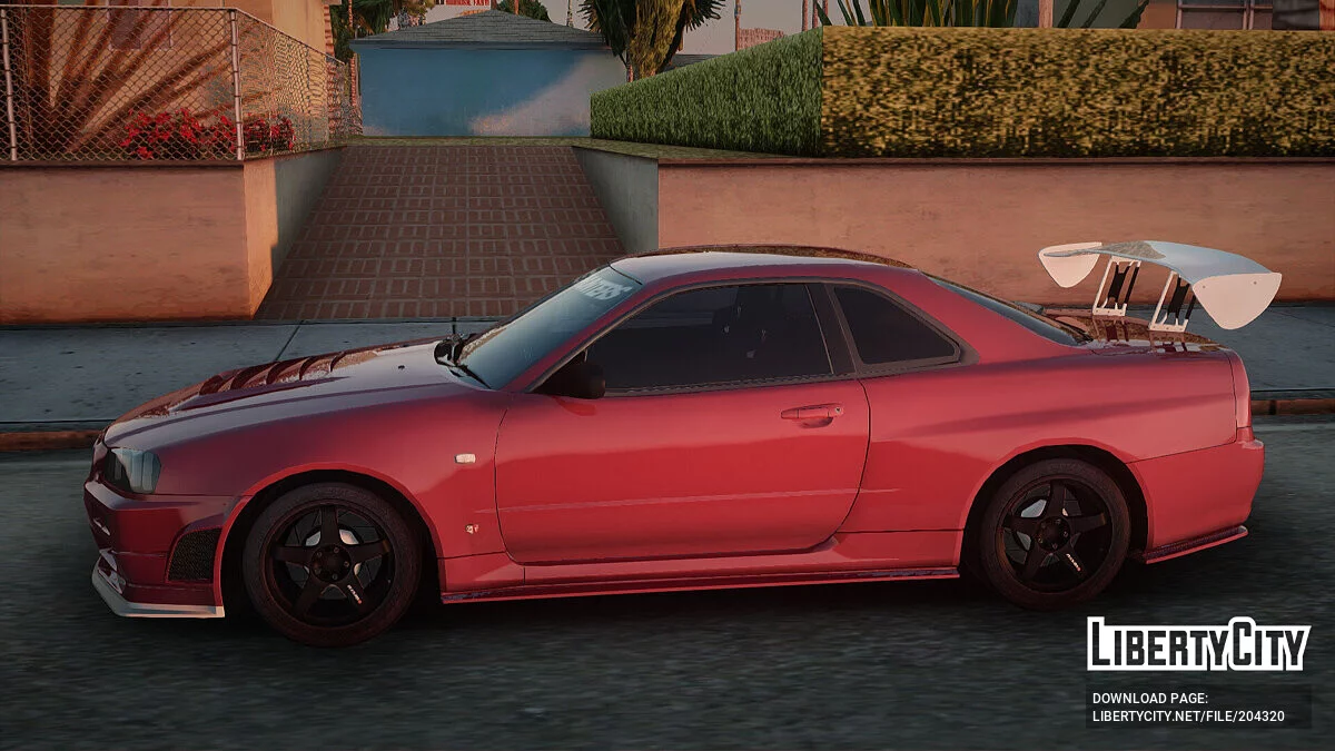 Nissan Skyline GT-R Nismo Tuned / GTA San Andreas
