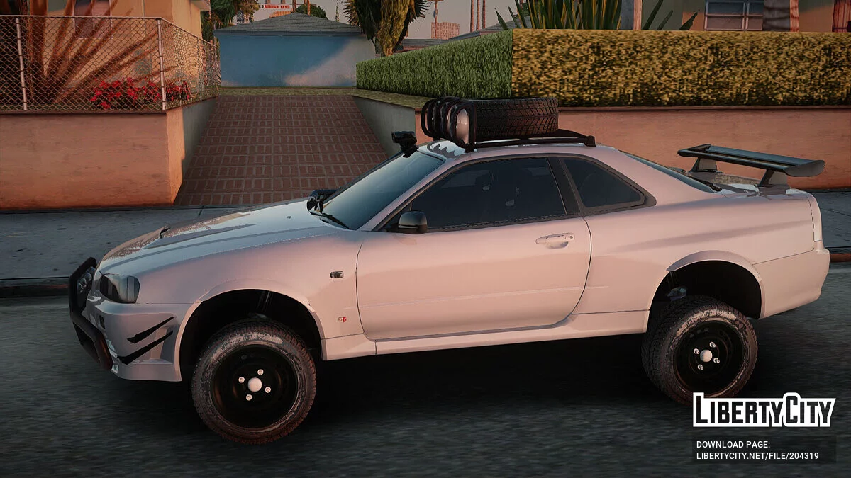 Nissan Skyline GT-R R34 RAID Spec / GTA San Andreas