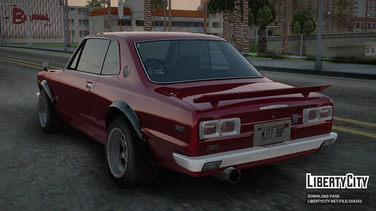 Nissan Skyline KPGC10 1971 / GTA San Andreas