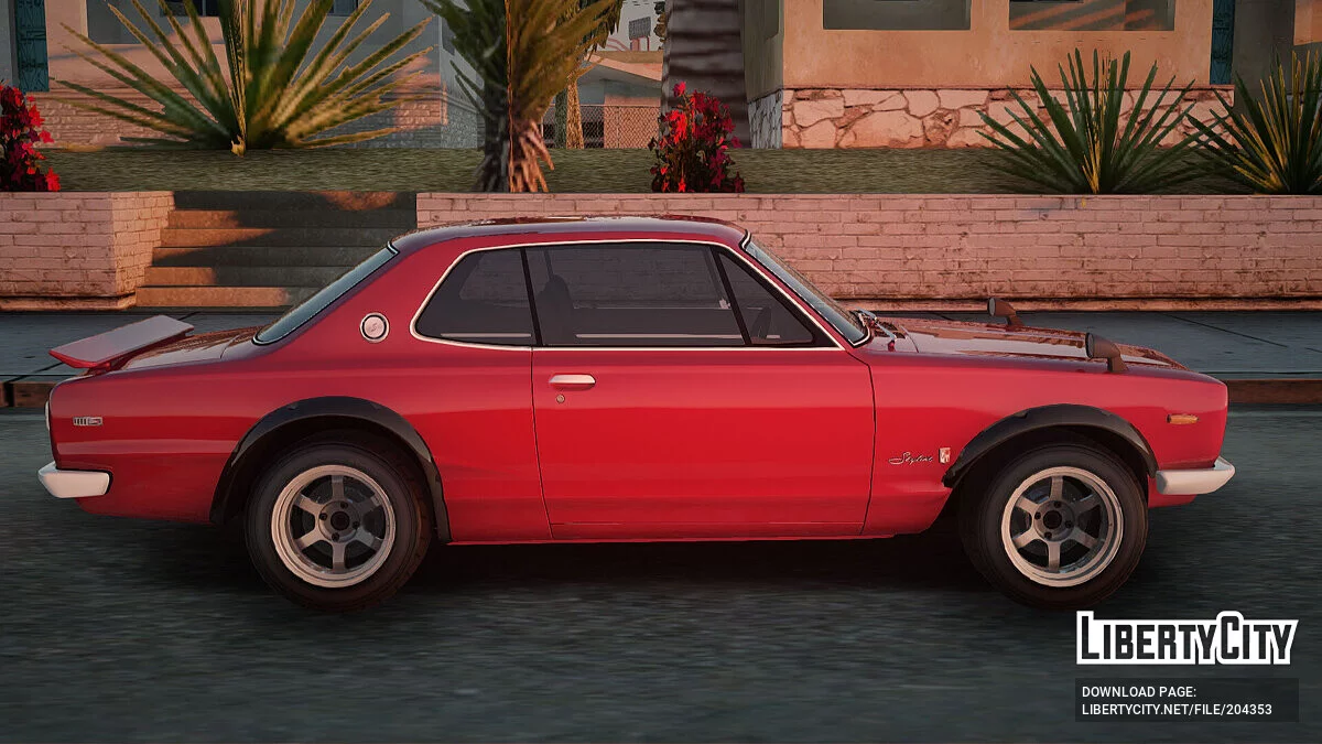 Nissan Skyline KPGC10 1971 / GTA San Andreas