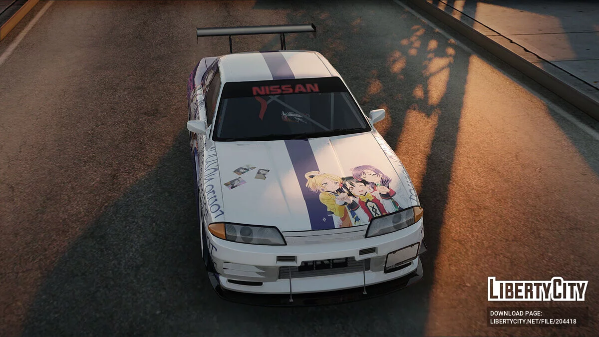 Nissan Skyline R32 Nozomi Toujo Itasha / GTA San Andreas