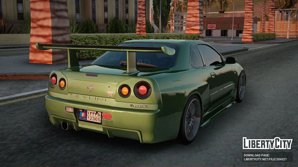 Nissan Skyline R34 Full Tuning / GTA San Andreas