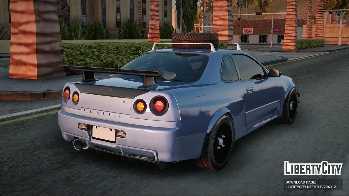 Nissan Skyline R34 Offroad Spec / GTA San Andreas