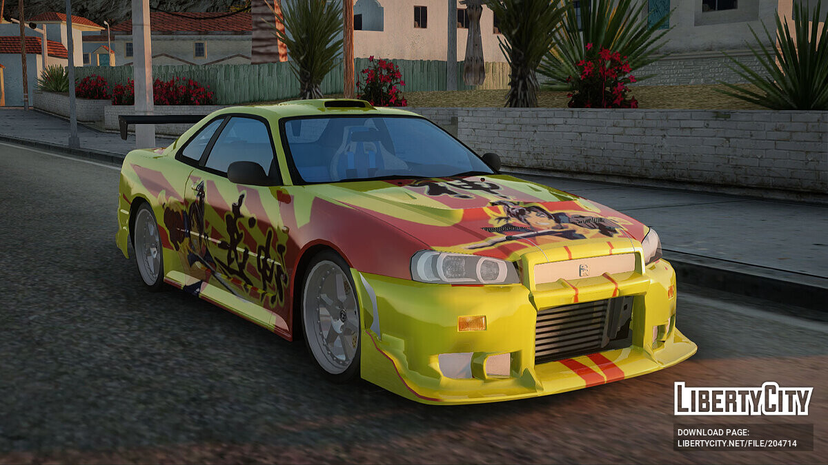 Скачать Nissan Skyline Street Racing Syndicate для GTA San Andreas