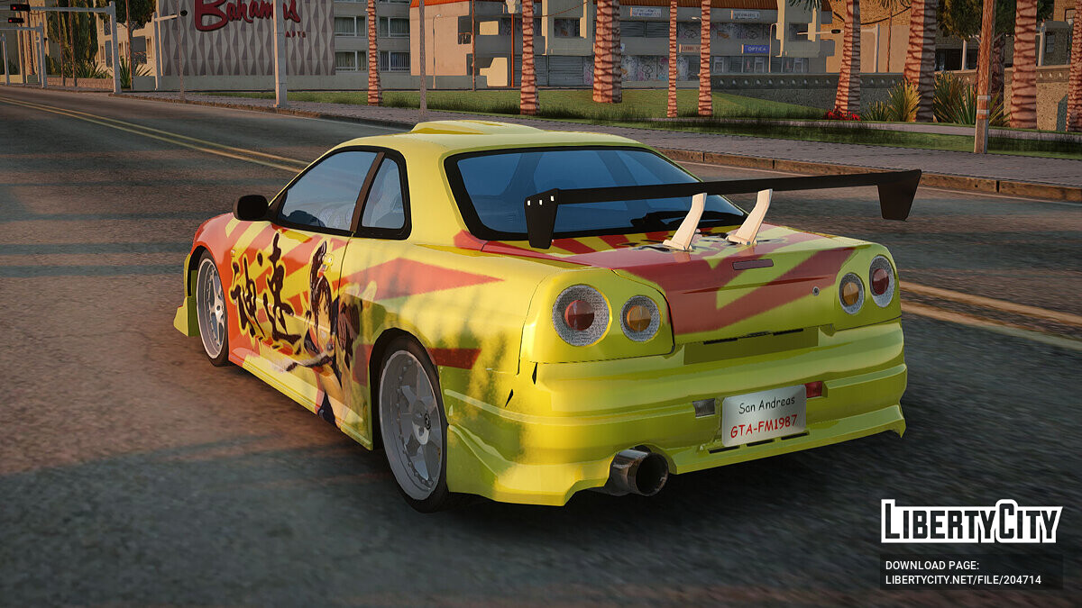 Скачать Nissan Skyline Street Racing Syndicate для GTA San Andreas