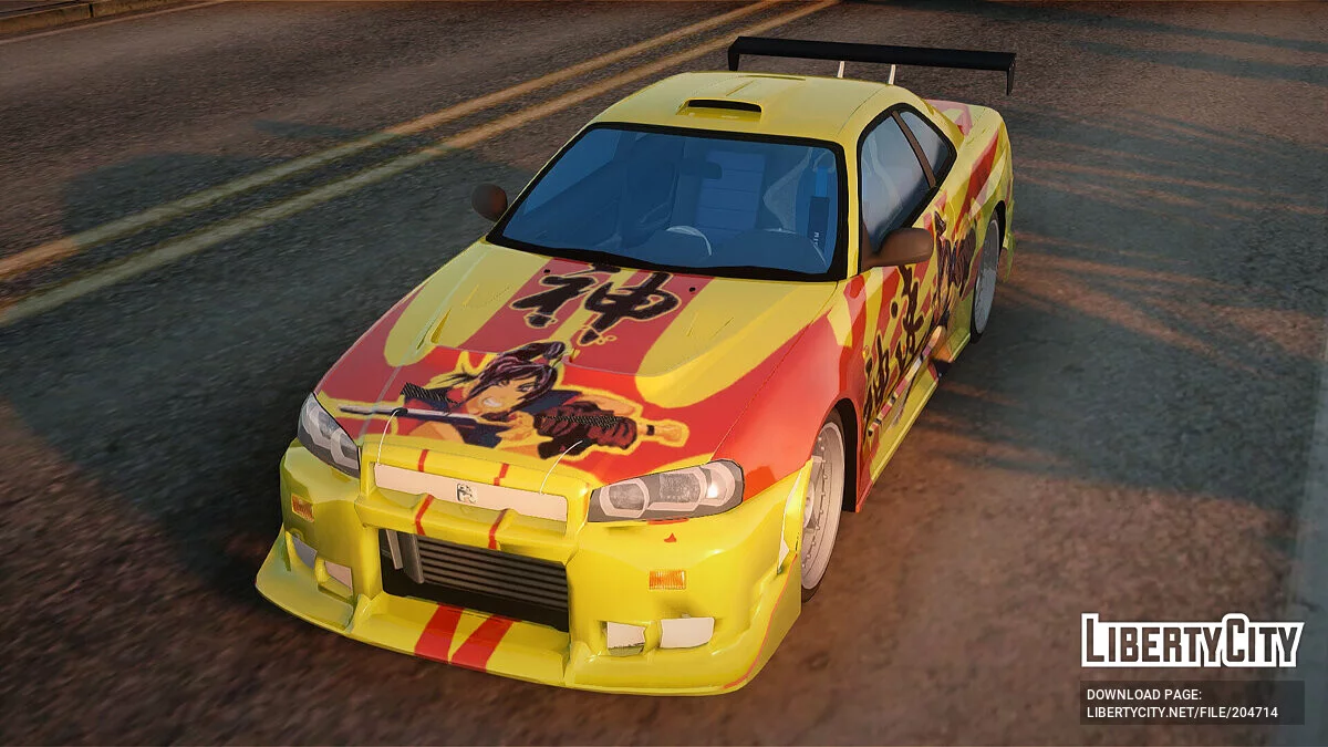 Nissan Skyline Street Racing Syndicate / GTA San Andreas