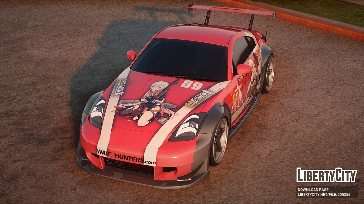 Nissan 350z Girls Frontline Dragunov / GTA San Andreas