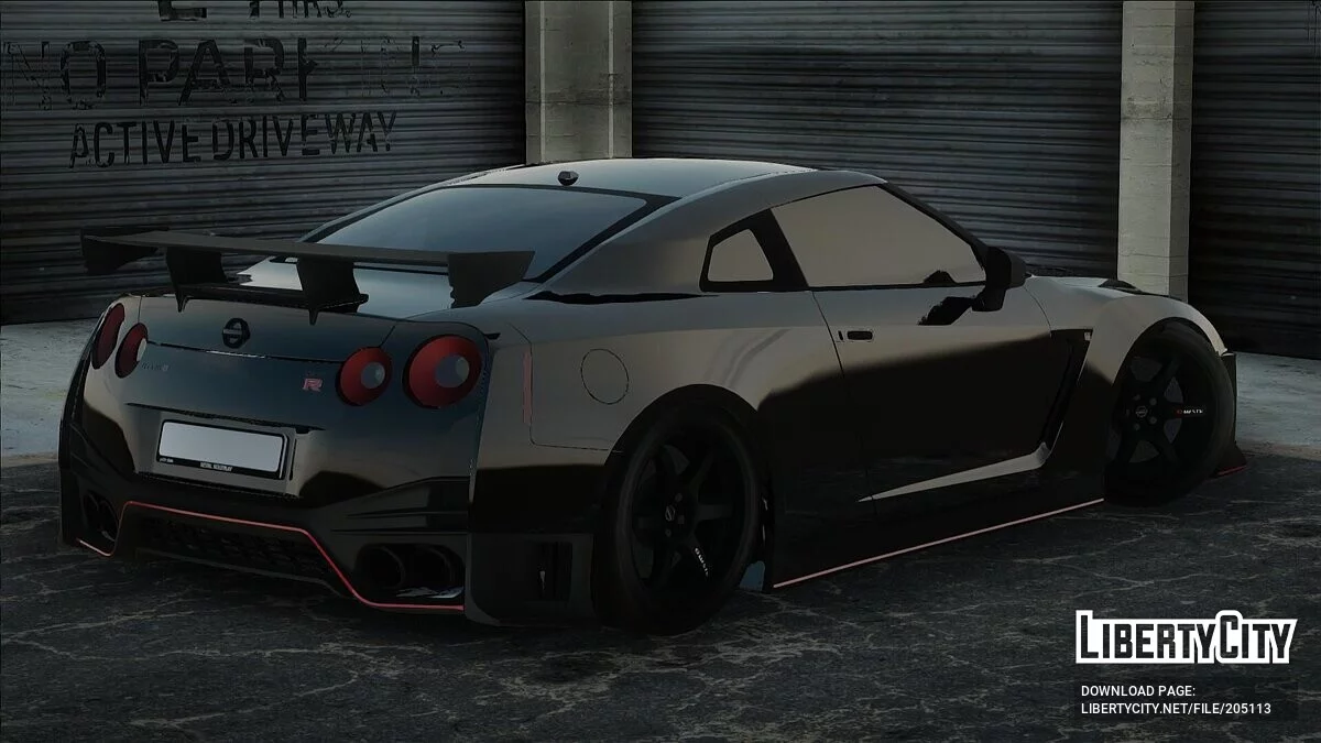 Nissan GT-R R35 NISMO / GTA San Andreas