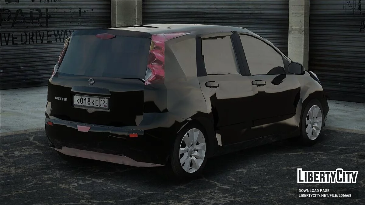 2006 Nissan Note E11 (Amphibian) / GTA San Andreas
