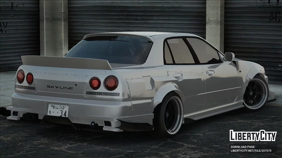 Nissan Skyline ER34 / GTA San Andreas