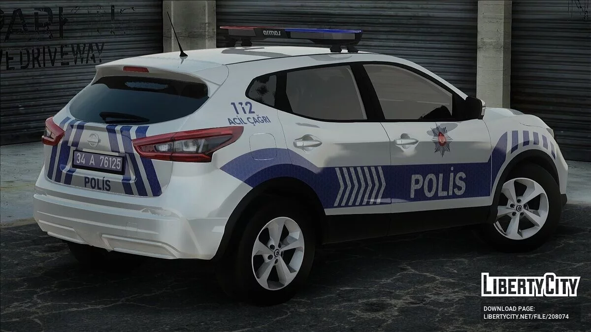 Nissan Qashqai - Police / GTA San Andreas