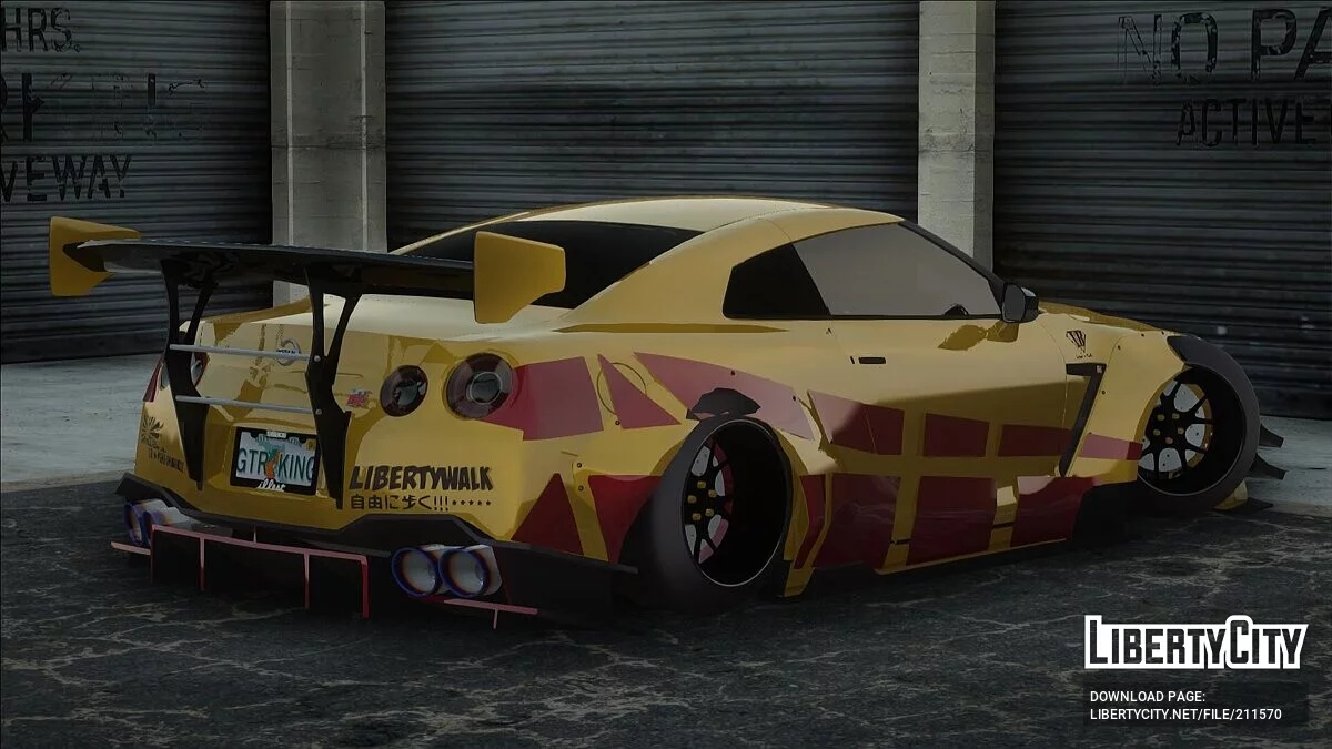 Nissan GTR R35 / GTA San Andreas