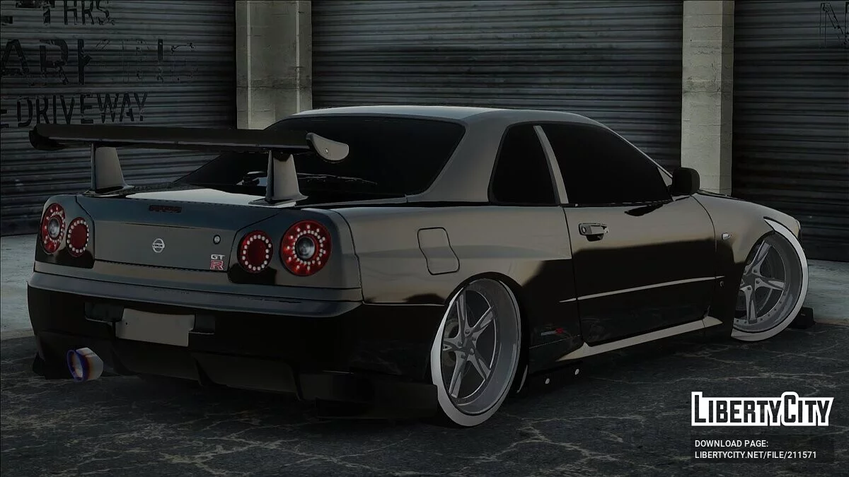 Nissan Skyline R34 / GTA San Andreas