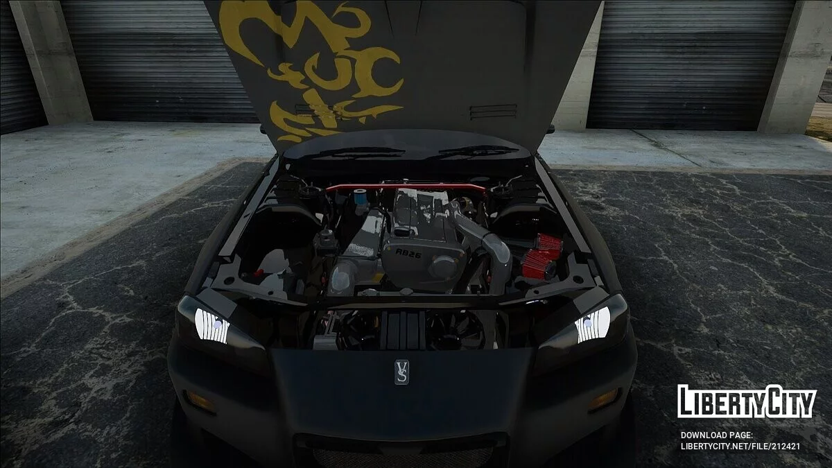 Nissan R34 GT-R Street Drag Model / GTA San Andreas