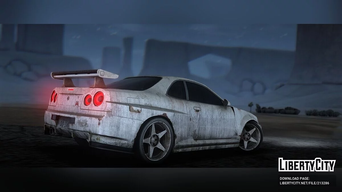 Nissan GT-R Nismo / GTA San Andreas