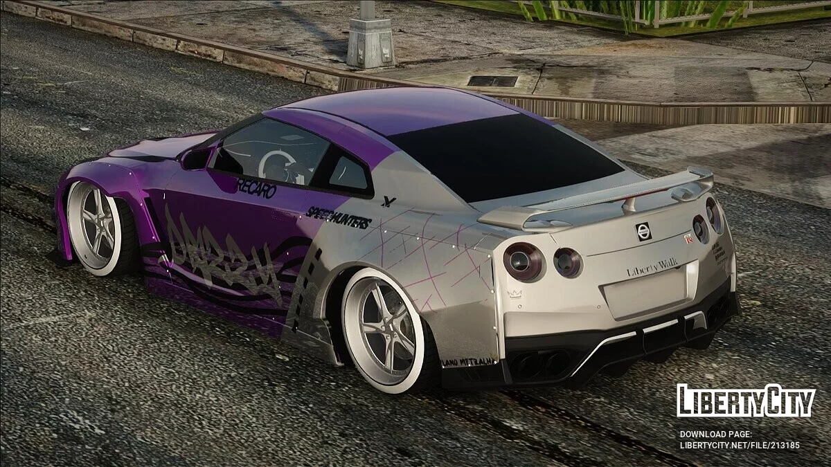Nissan GT-R R35 / GTA San Andreas