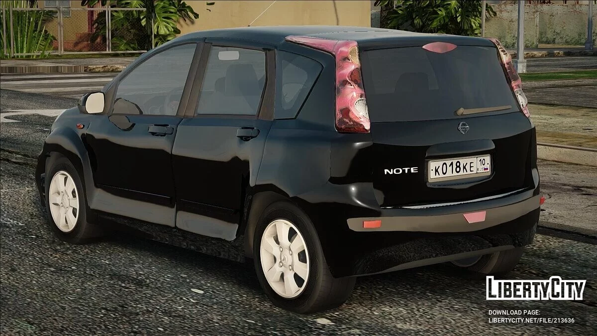 Nissan Note (2009) / GTA San Andreas