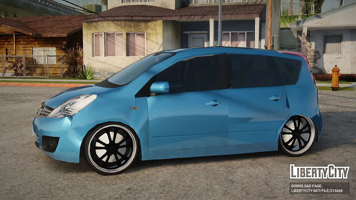 Nissan Note KurmIN StreetRacer (LQ) / GTA San Andreas