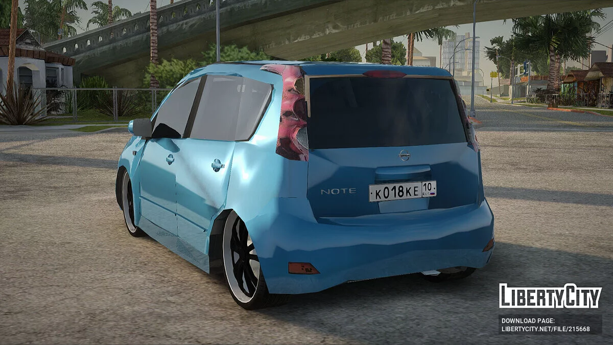 Nissan Note KurmIN StreetRacer (LQ) / GTA San Andreas
