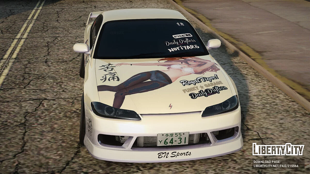 Nissan Silvia S15 Daily Drifters / GTA San Andreas