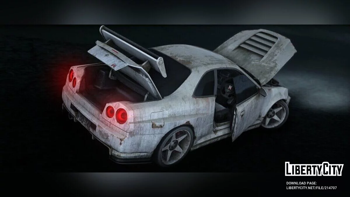 Nissan Skyline R34 Rust / GTA San Andreas