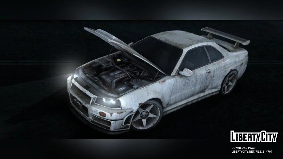 Nissan Skyline R34 Rust / GTA San Andreas