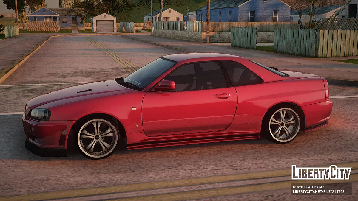 Nissan Skyline R34 / GTA San Andreas