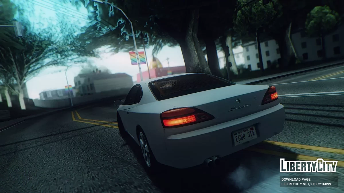 2002 Nissan Silvia Spec-R (S15) / GTA San Andreas