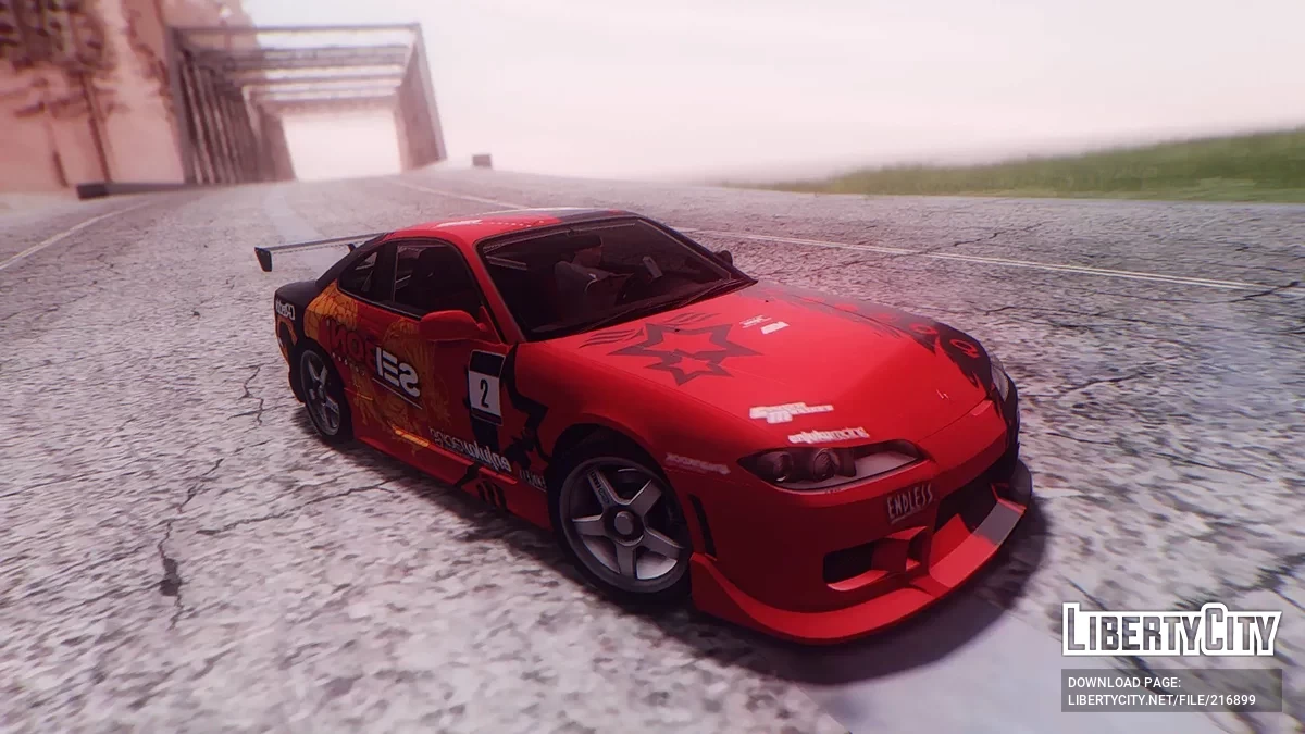2002 Nissan Silvia Spec-R (S15) / GTA San Andreas