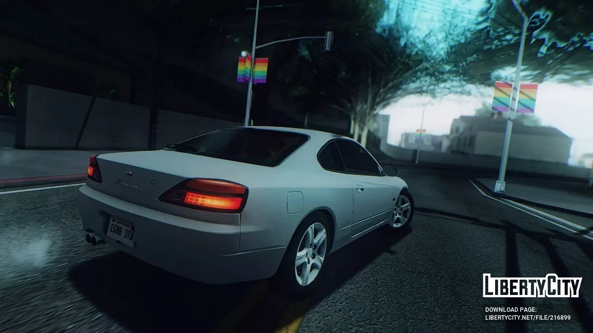 2002 Nissan Silvia Spec-R (S15) / GTA San Andreas