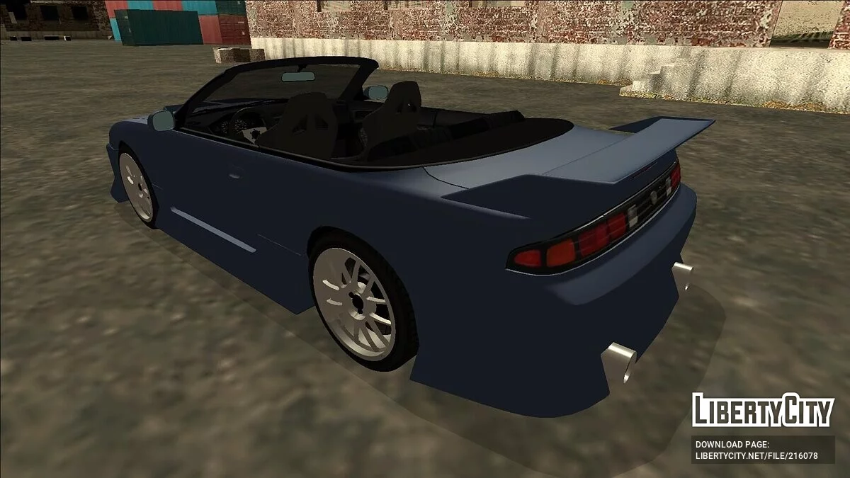Nissan Silvia S14 Convertible Custom / GTA San Andreas