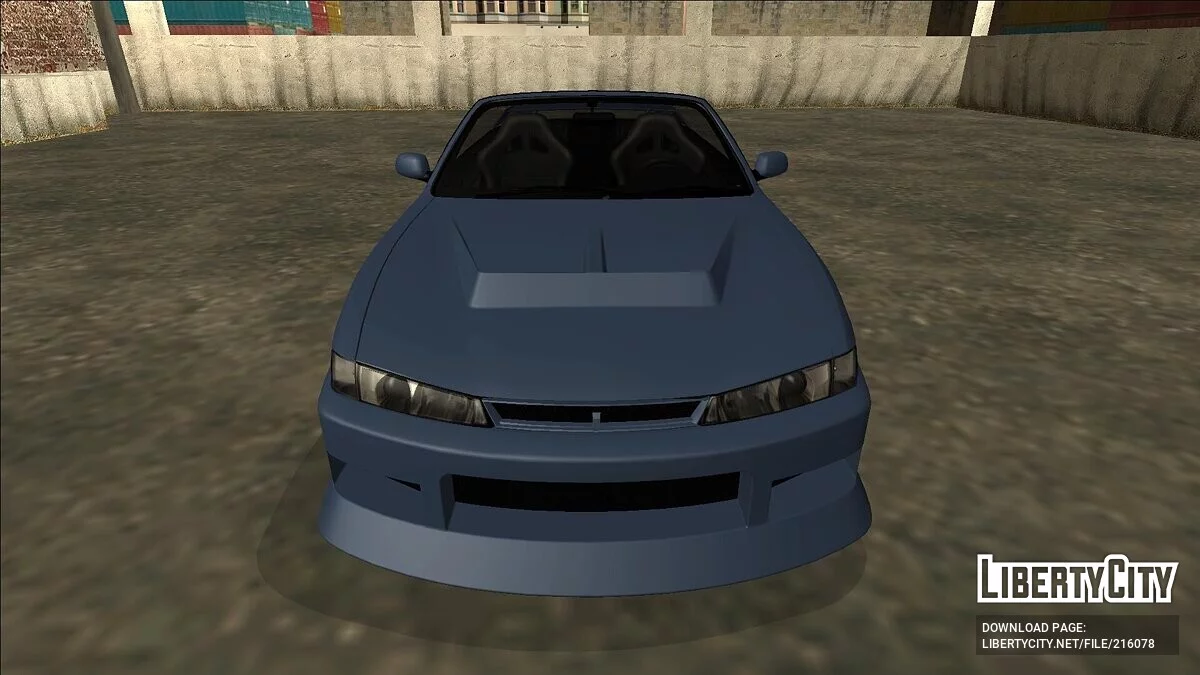 Nissan Silvia S14 Convertible Custom / GTA San Andreas