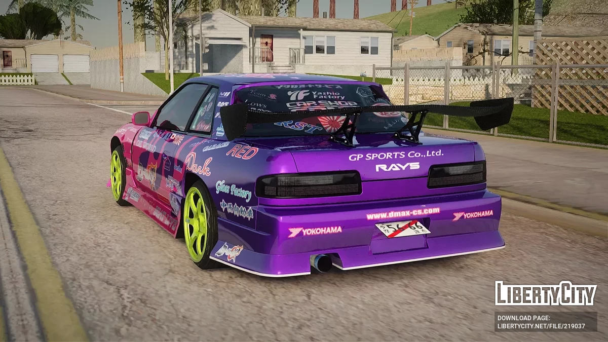 Nissan Silvia S13 Team Burst / GTA San Andreas