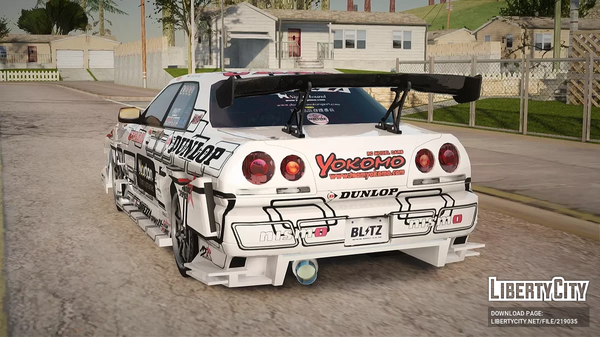 Nissan Skyline ER34 Uras GT Blitz 2009 / GTA San Andreas