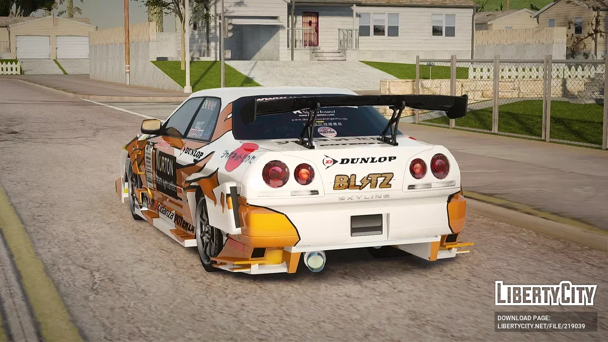 Nissan Skyline ER34 Uras GT Blitz 2010 / GTA San Andreas