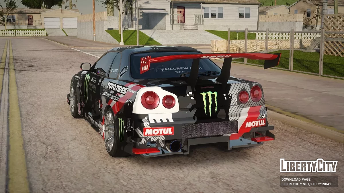 Nissan Skyline GTR R34 / GTA San Andreas