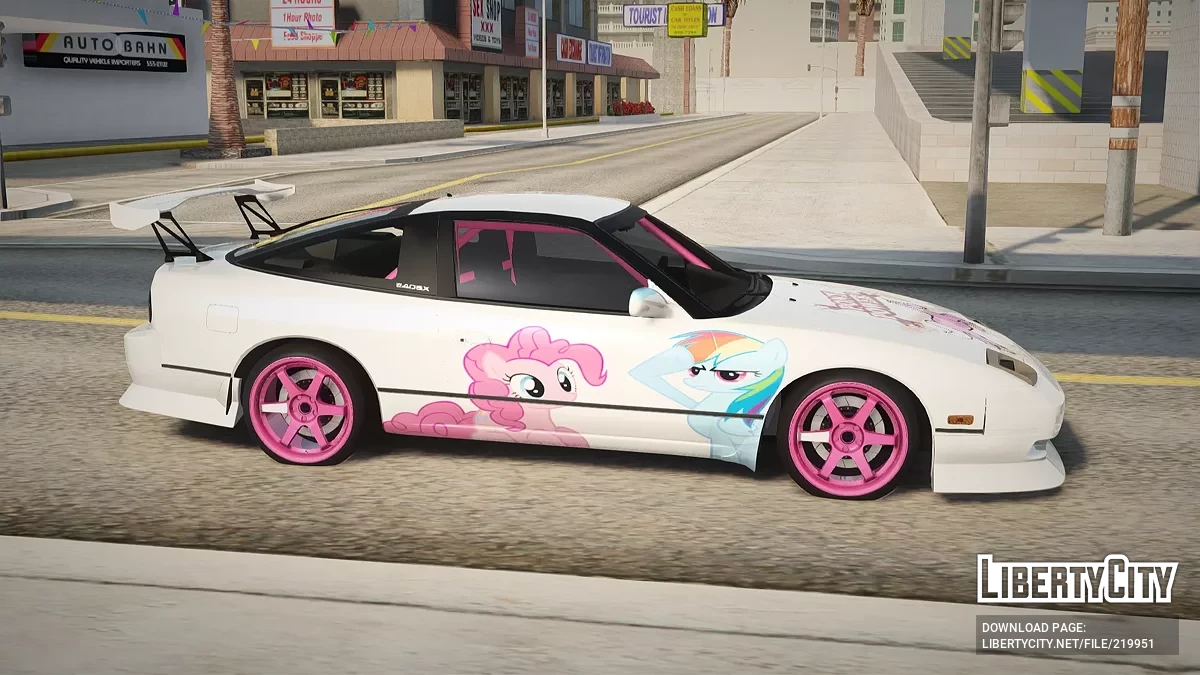 Nissan 240SX Pony Power / GTA San Andreas