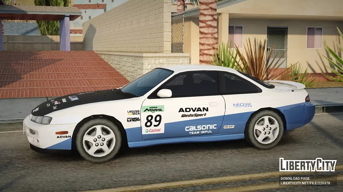 Nissan 240SX (S14) CALSONIC / GTA San Andreas