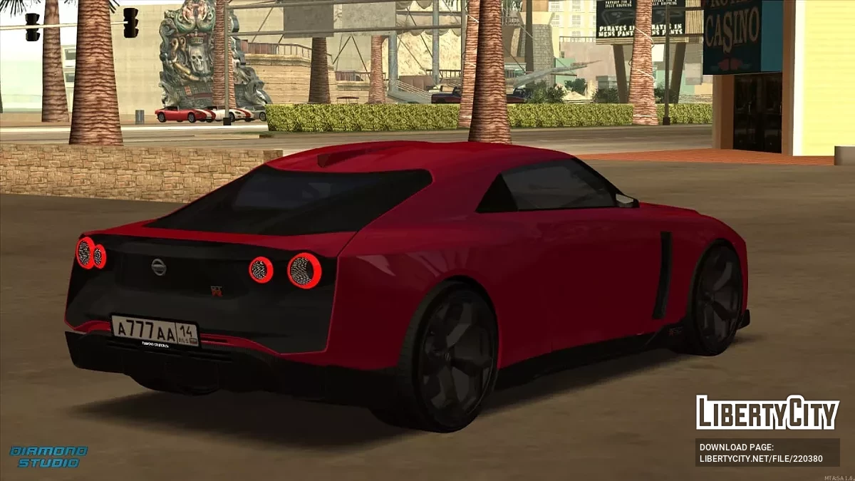 Nissan GT-R50 / GTA San Andreas