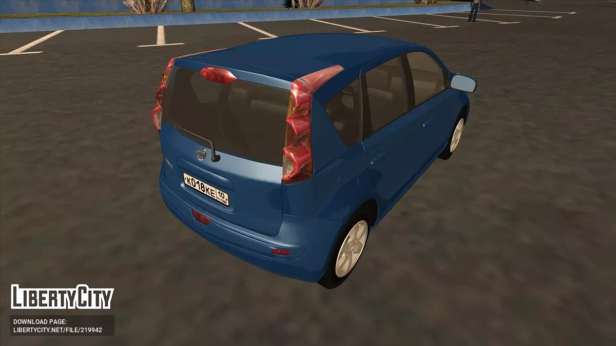 Nissan Note 2011 (IVF) / GTA San Andreas