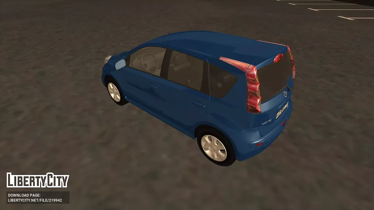 Nissan Note 2011 (IVF) / GTA San Andreas
