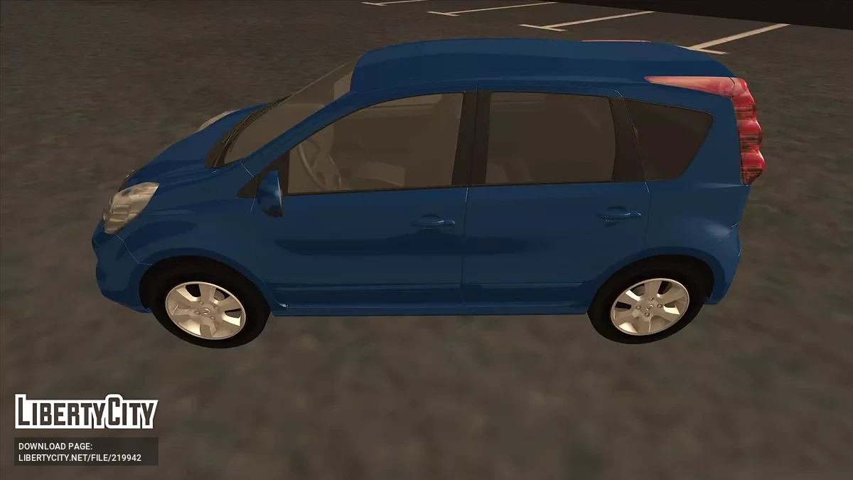 Nissan Note 2011 (IVF) / GTA San Andreas