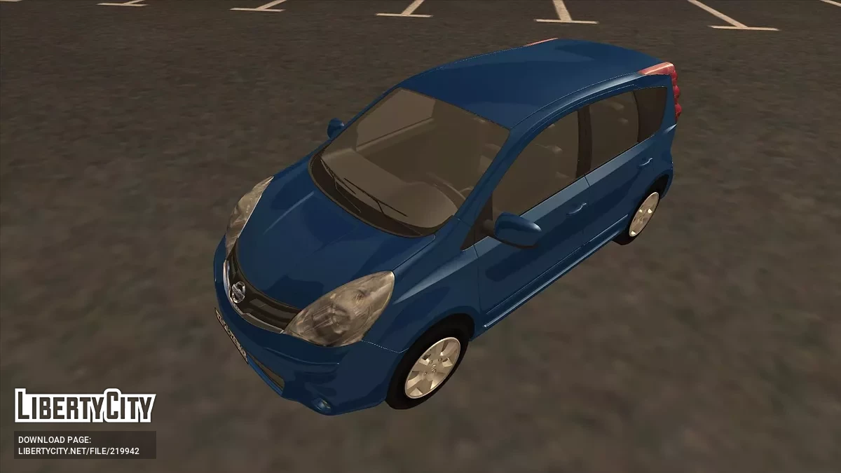 Nissan Note 2011 (IVF) / GTA San Andreas